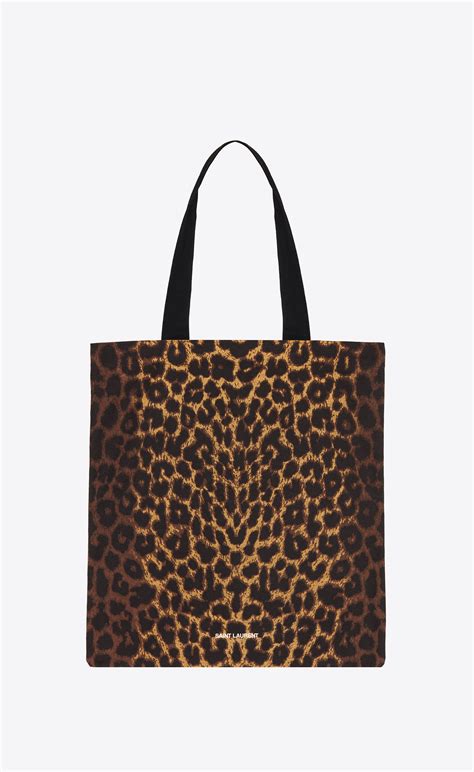 tote bag saint laurent leopard|saint laurent tote bag.